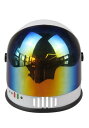 ホワイト Multicolor Visor 宇宙飛行士 ヘルメットfor キッズ | コスプレ 衣装 仮装 小道具 おもしろい イベント パーティ 発表会 デコ...