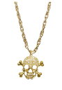 Gold 海賊 パイレーツ Necklace | コスプレ 衣装 仮装 小道具 おもしろい イベント パーティ 発表会 デコレーション リボン アクセサリー メンズ レディース 子供 おしゃれ かわいい ギフト プレゼント