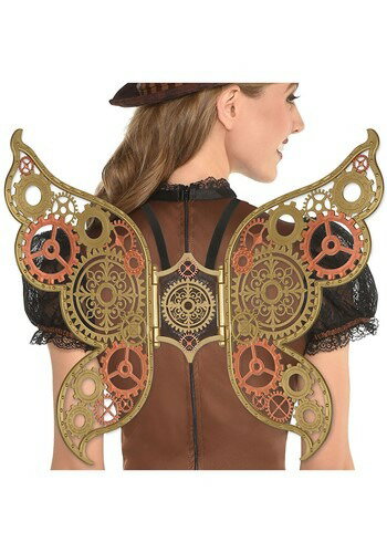 Steampunk Filigree 羽 | コスプレ 衣装 仮装 小道具 おもしろい イベント パーティ 発表会 デコレーション リボン アクセサリー メンズ...