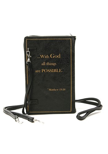 Holy Bible Crossbody Purse | コスプレ 衣装 仮装 小道具 おもしろい イベント パーティ 発表会 デコレーション リボン アクセサ...
