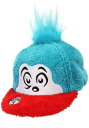 Dr. Seuss | Thing 1 Fuzzy Cap | コスプレ 衣装 仮装 小道具 おもしろい イベント パーティ 発表会 デコレーション リボン ア...