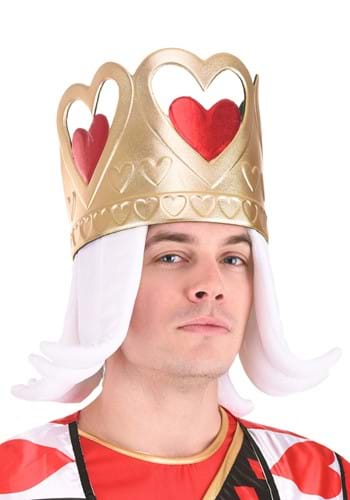 King of Hearts コスチューム Crown | コスプレ 衣装 仮装 小道具 おもしろい イベント パーティ 発表会 デコレーション リボン アクセ...