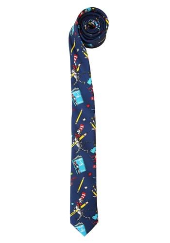 Dr. Seuss Reading Pattern Necktie | コスプレ 衣装 仮装 小道具 おもしろい イベント パーティ 発表会 デコレーション リ...