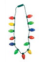 Christmas Bulb Light Up Necklace | コスプレ 衣装 仮装 小道具 おもしろい イベント パーティ 発表会 デコレーション リボン アクセサリー メンズ レディース 子供 おしゃれ かわいい ギフト プレゼント