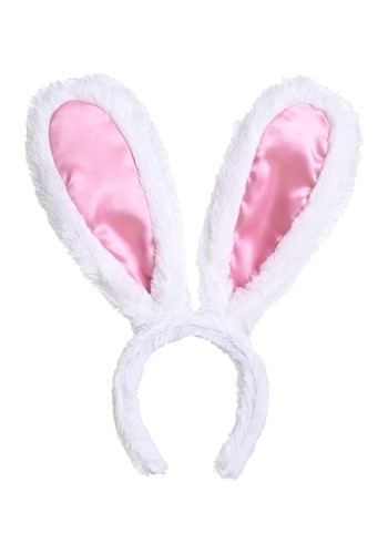 Fuzzy Conejo Blanco Bani Ears Bandas Cabezas Echo Cosplay Vestuario Disfraces Disfraces Interesante Evento Fiesta Presentación Decoración Cinturón Accesorios Hombres Damas Niños Curioso Regalo — vista 2