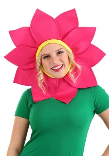 Pink Daisy Flower Headpiece for 大人用s | コスプレ 衣装 仮装 小道具 おもしろい イベント パーティ 発表会 デコレーショ...