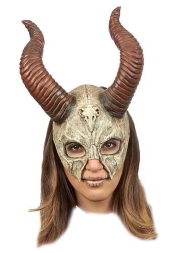 Mythical Skull マスク with Horns | コスプレ 衣装 仮装 小道具 おもしろい イベント パーティ 発表会 デコレーション リボン ア...