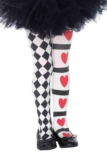 Harlequin Tights for キッズ | コスプレ 衣装 仮装 小道具 おもしろい イベント パーティ 発表会 デコレーション リボン アクセサリー...