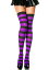 Purple and ֥å Striped Thigh Highs | ץ   ƻ ⤷ ٥ ѡƥ ȯɽ ǥ졼 ܥ ꡼  ǥ Ҷ  襤 ե ץ쥼