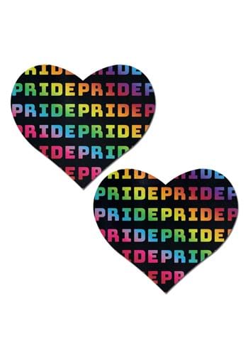 Rainbow Pride Heart Pasties from Pastease | コスプレ 衣装 仮装 小道具 おもしろい イベント パーティ 発表会 デ...