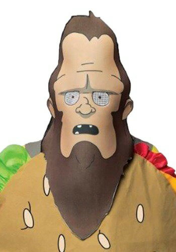 大人用 Bob's Burgers Beefsquatch マスク | コスプレ 衣装 仮装 小道具 おもしろい イベント パーティ 発表会 デコレーション リ...