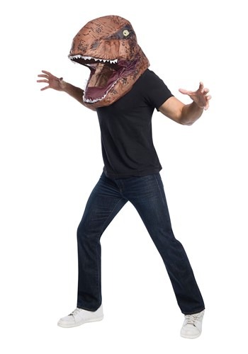大人用 Jurassic World Inflatable T-Rex Head | コスプレ 衣装 仮装 小道具 おもしろい イベント パーティ 発表会 デコ...