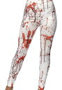 Blood Splatteレッド ホワイト Leggings | コスプレ 衣装 仮装 小道具 おもしろい イベント パーティ 発表会 デコレーション リボン ...