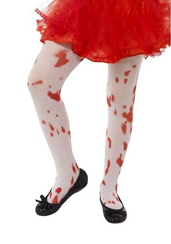 Blood Splatter キッズ Tights | コスプレ 衣装 仮装 小道具 おもしろい イベント パーティ 発表会 デコレーション リボン アクセサリ...