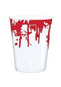 25 Ct. Halloween Bloody Hand Prints 16 oz. Party Cups | コスプレ 衣装 仮装 小道具 おもしろい イベン...