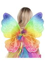 Rainbow 羽 for Fairy | コスプレ 衣装 仮装 小道具 おもしろい イベント パーティ 発表会 デコレーション リボン アクセサリー メンズ レディース 子供 おしゃれ かわいい ギフト プレゼント(3)