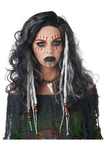 Gray Clip-In Dreads | コスプレ 衣装 仮装 小道具 おもしろい イベント パーティ 発表会 デコレーション リボン アクセサリー メンズ ...