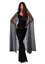 Gothic Lace Women's マント ケープ | コスプレ 衣装 仮装 小道具 おもしろい イベント パーティ 発表会 デコレーション リボン アクセ...