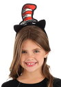 Glittery Dr. Seuss Cat in the 帽子 ハット ヘッドバンド | コスプレ 衣装 仮装 小道具 おもしろい イベント パーティ 発表会...