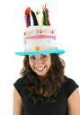 大人用 Birthday Cake Plush 帽子 ハット | コスプレ 衣装 仮装 小道具 おもしろい イベント パーティ 発表会 デコレーション リボン ...