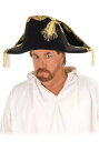 Barbossa 大人用 海賊 パイレーツ 帽子 ハット | コスプレ 衣装 仮装 小道具 おもしろい イベント パーティ 発表会 デコレーション リボン アク...