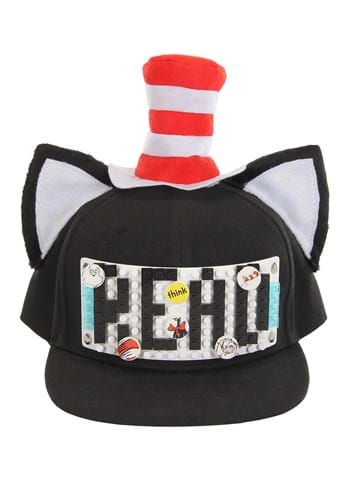 The Cat in the 帽子 ハット Bricky Blocks Build-On Snapback 帽子 ハット Kit | コスプレ 衣装 仮装 小道...