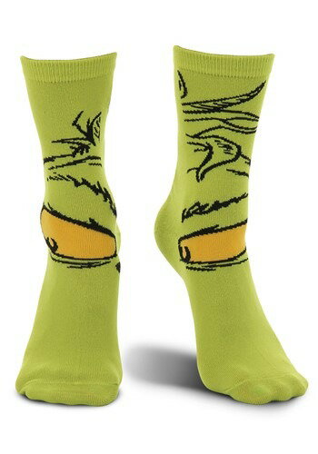 The Grinch コスチューム Crew Socks | コスプレ 衣装 仮装 小道具 おもしろい イベント パーティ 発表会 デコレーション リボン アク...