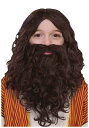 キッズ Biblical ウィッグ and くま ベアーd Set | コスプレ 衣装 仮装 小道具 おもしろい イベント パーティ 発表会 デコレーション リ...