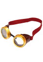 Steampunk ブラウン 茶 茶色 Goggles | コスプレ 衣装 仮装 小道具 おもしろい イベント パーティ 発表会 デコレーション リボン アクセサリー メンズ レディース 子供 おしゃれ かわいい ギフト プレゼント