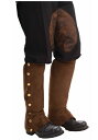 Steampunk Suede Shoe Spats | コスプレ 衣装 仮装 小道具 おもしろい イベント パーティ 発表会 デコレーション リボン アクセサリー メンズ レディース 子供 おしゃれ かわいい ギフト プレゼント