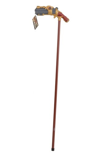 Steampunk Pistol Grip Cane | コスプレ 衣装 仮装 小道具 おもしろい イベント パーティ 発表会 デコレーション リボン アクセサ...