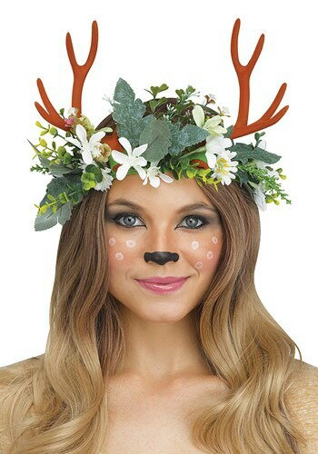 Woodland Deer Headpiece アクセサリー | コスプレ 衣装 仮装 小道具 おもしろい イベント パーティ 発表会 デコレーション リボン ...