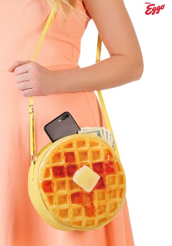 Eggo Waffle Purse | コスプレ 衣装 仮装 小道具 おもしろい イベント パーティ 発表会 デコレーション リボン アクセサリー メンズ レデ...