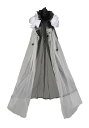 Gothic Bridal Veil アクセサリー | コスプレ 衣装 仮装 小道具 おもしろい イベント パーティ 発表会 デコレーション リボン アクセサリ...