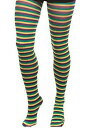 Mardi Gras Striped Tights for 大人用s | コスプレ 衣装 仮装 小道具 おもしろい イベント パーティ 発表会 デコレーション リボン アクセサリー メンズ レディース 子供 おしゃれ かわいい ギフト プレゼント