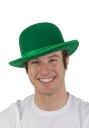 Green Derby Bowler 帽子 ハット | コスプレ 衣装 仮装 小道具 おもしろい イベント パーティ 発表会 デコレーション リボン アクセサリ...