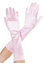 Pink Satin コスチューム グローブs | コスプレ 衣装 仮装 小道具 おもしろい イベント パーティ 発表会 デコレーション リボン アクセサリー メンズ レディース 子供 おしゃれ かわいい ギフト プレゼント