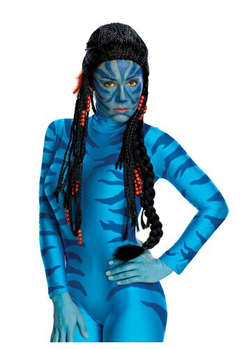 Avatar Neytiri アバター ネイティリ ウィッグ | カツラ 鬘 コスプレ 衣装 仮装 小道具 おもしろい イベント パーティ 発表会 デコレーション リボン アクセサリー メンズ レディース 子供 お…