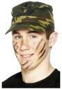 Green Camo Army Cap | コスプレ 衣装 仮装 小道具 おもしろい イベント パーティ 発表会 デコレーション リボン アクセサリー メンズ レディース 子供 おしゃれ かわいい ギフト プレゼント
