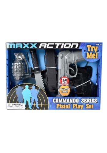 Maxx Action Commando Series Toy Pistol Playset |