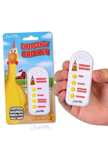 Emergency Chicken Noises Maker | コスプレ 衣装 仮装 小道具 おもしろい イベント パーティ 発表会 デコレーション リボン アクセサリー メンズ レディース 子供 おしゃれ かわいい ギフト プレゼント