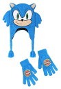 Sonic the Hedgehog Peruvian 帽子 ハット ＆ グローブ Set | コスプレ 衣装 仮装 小道具 おもしろい イベント パーティ 発表会 デコレーション リボン アクセサリー メンズ レディース 子供 おしゃれ かわいい ギフト プレゼント