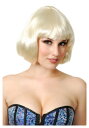 Blonde Bob ウィッグ | コスプレ 衣装 仮装 小道具 おもしろい イベント パーティ 発表会 デコレーション リボン アクセサリー メンズ レディー...