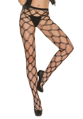 Seamless Diamond Lace Pattern Women's Tights | コスプレ 衣装 仮装 小道具 おもしろい イベント パーティ 発表...