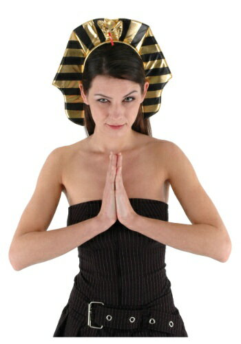 King Tut ヘッドバンド | コスプレ 衣装 仮装 小道具 おもしろい イベント パーティ 発表会 デコレーション リボン アクセサリー メンズ レディー...