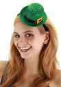 Sequin Mini Leprechaun 帽子 ハット ヘッドバンド | コスプレ 衣装 仮装 小道具 おもしろい イベント パーティ 発表会 デコレーショ...