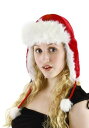 Soft Santa Aviator 帽子 ハット | コスプレ 衣装 仮装 小道具 おもしろい イベント パーティ 発表会 デコレーション リボン アクセサリー メンズ レディース 子供 おしゃれ かわいい クリスマス ギフト クリスマスギフト