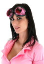 Pink & ブラック | Radioactive Aviator Goggles | コスプレ 衣装 仮装 小道具 おもしろい イベント パーティ 発表会 デ...