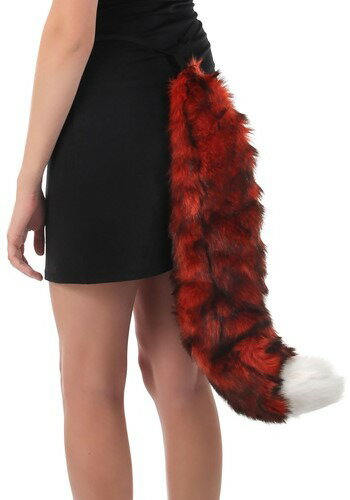 デラックス Stuffed Fox Tail | コスプレ 衣装 仮装 小道具 おもしろい イベント パーティ 発表会 デコレーション リボン アクセサリー メ...