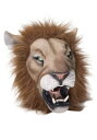 デラックス Latex ライオン 動物 獅子マスク | コスプレ 衣装 仮装 小道具 おもしろい イベント パーティ 発表会 デコレーション リボン アクセサリ...
